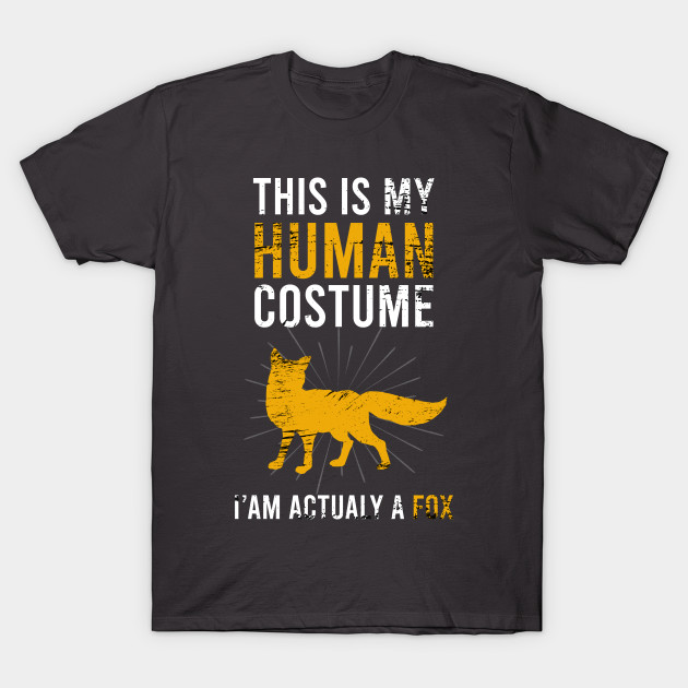 this is my human costume im actually a FOX by Teekingdom